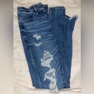 American Eagle ripped jeans